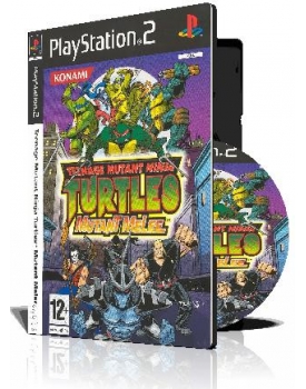 Teenage Mutant Ninja Turtles TMNT Mutant Meleeبا کاور کامل و چاپ روی دیسک